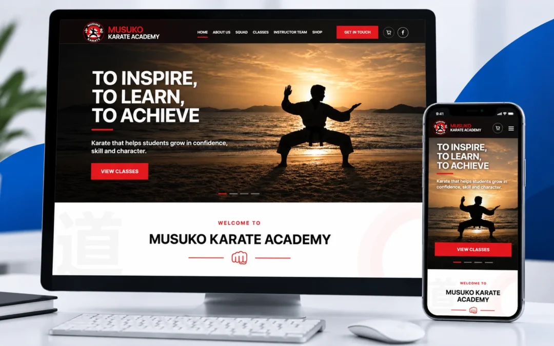 Musuko Karate Academy: More Than a Website — A Complete Digital Rebuild